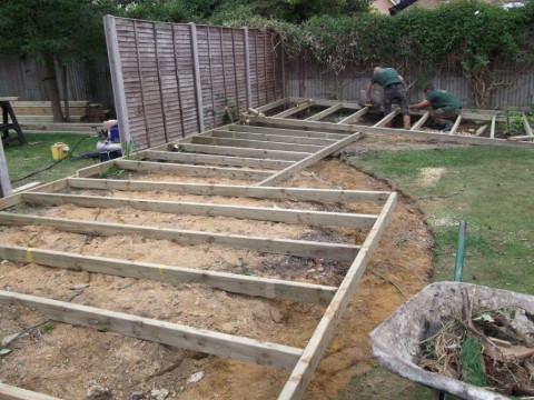 Decking in progress 01